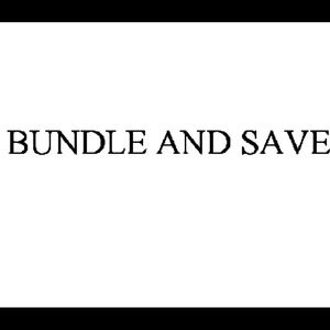 Bundle and save on shipping